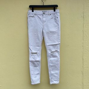 Free People Jeans in White Size 27